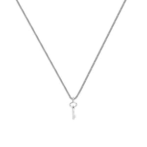 STERLING SILVER STG KEY NECKLACE