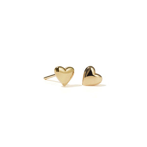 Gold Plated Mini Camille Stud Earrings