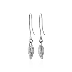 Silver Mini Duo Miromiro Earrings