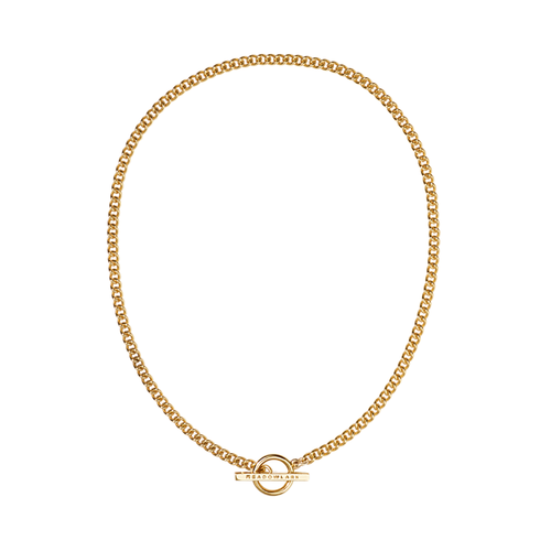 Gold Plated Fob Choker Necklace