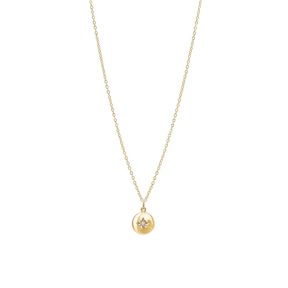 Gold Plated Guiding Star Necklace | Silvermoon