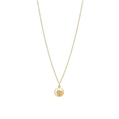 Gold Plated Guiding Star Necklace