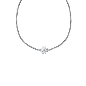 Silver Mini Daisy Necklace