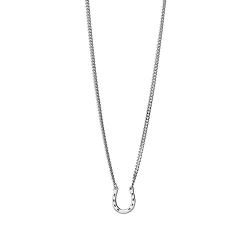 Silver Mini Horseshoe Necklace Silvermoon