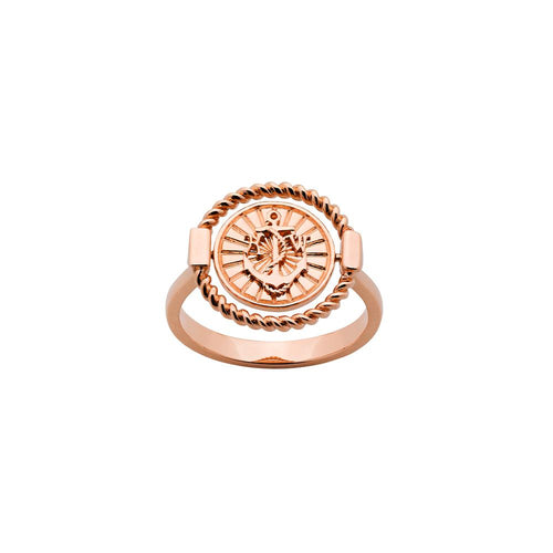 9ct Rose Gold Voyager Spinner Ring