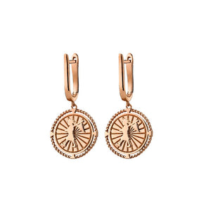 9ct Rose Gold Voyager Earrings