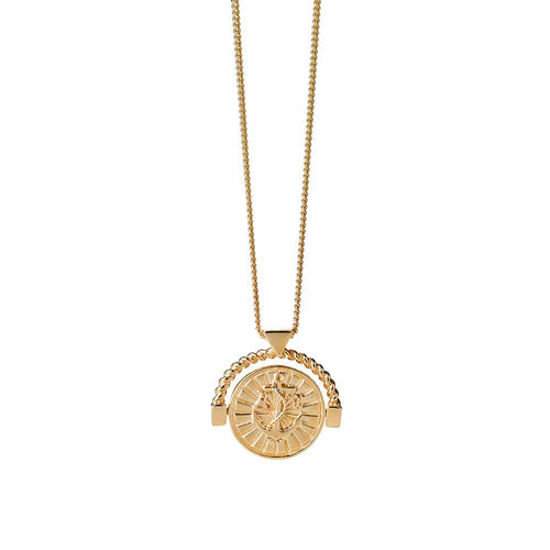 9ct Yellow Gold Voyager Spin Necklace