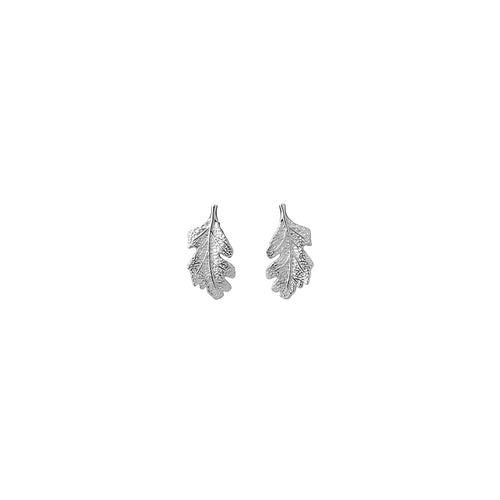 Silver Leaf Earring from Dante - Artichoke - FREE P & P