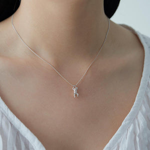 Silver Orangutan Necklace
