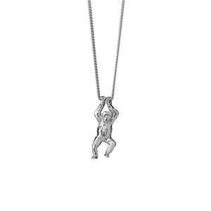 Silver Orangutan Necklace