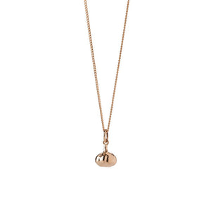 9ct Rose Gold Garlic Necklace