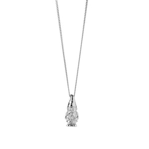 Silver Mr Gnome Necklace