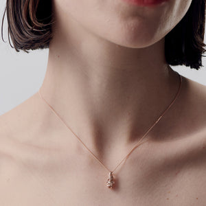 9ct Rose Gold Ms Gnome Necklace