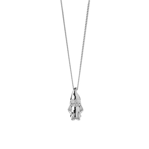 Silver Ms Gnome Necklace
