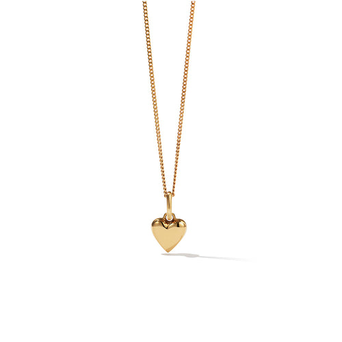 Gold Plated Mini Camille Charm Necklace