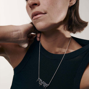 9ct Yellow Gold Mother Necklace