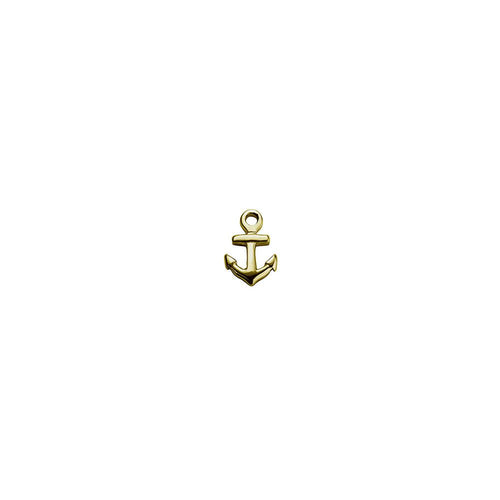 9ct Yellow Gold Anchor Charm