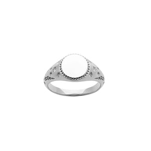 Silver Society Ring