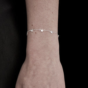 Silver Stolen Star Bracelet
