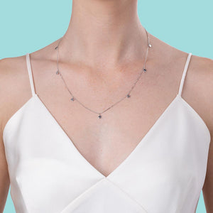 Silver Thank The Stars Necklace