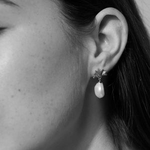 Silver Vita Drop Small Earrings