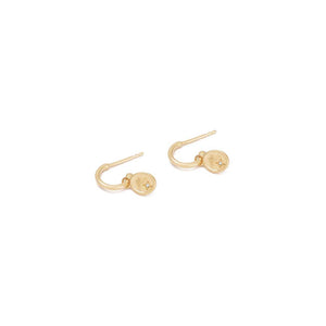 Gold Plated Align Hoops