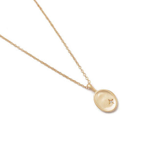 Gold Plated Align Necklace
