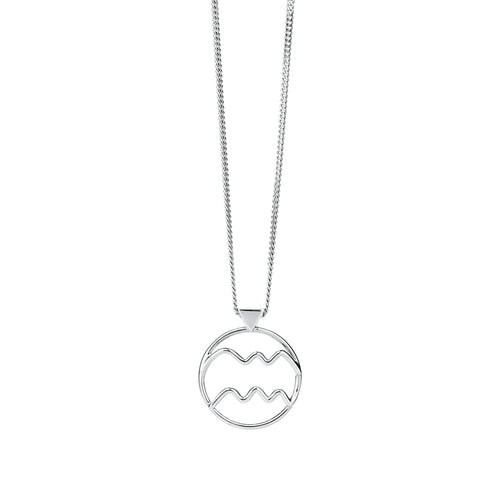 Aquarius Star Sign Constellation necklace in Sterling Silver – Hollie Tree  Silver