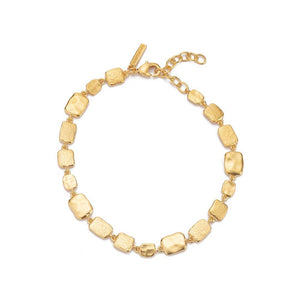Gold Plated Cascade Bracelet