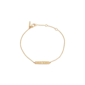 Gold Plated Eclipse Bracelet