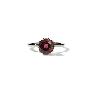 Silver Geneva Ring - Pink Tourmaline