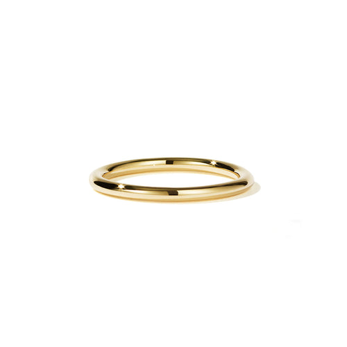 9ct Gold Halo Ring - 2MM