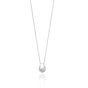 Silver Egglet Necklace