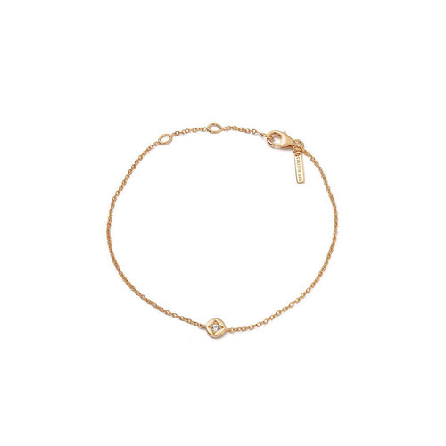 Gold Plated Luna Bracelet