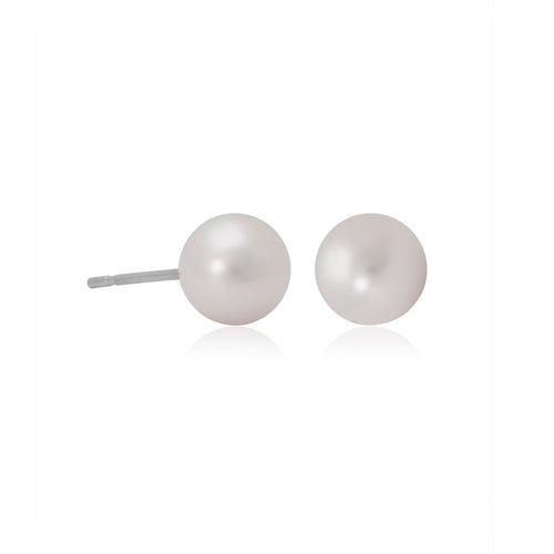 Mikimoto Akoya Cultured Pearl Stud Earrings | Pink diamond earrings, Pearl  and diamond earrings, Pearl stud earrings