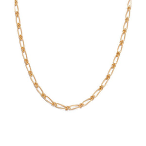 Gold Plated Sierra Chain Necklace
