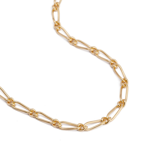 Gold Plated Sierra Chain Necklace