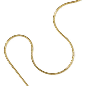 Gold Plated Snake Chain Necklace